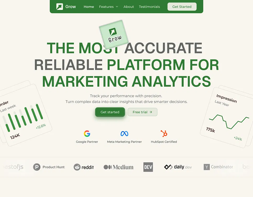 Grow marketing agency hero image
